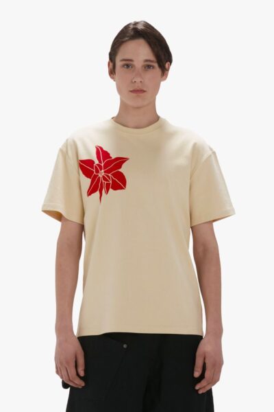 Mich Flower T-Shirt Cream